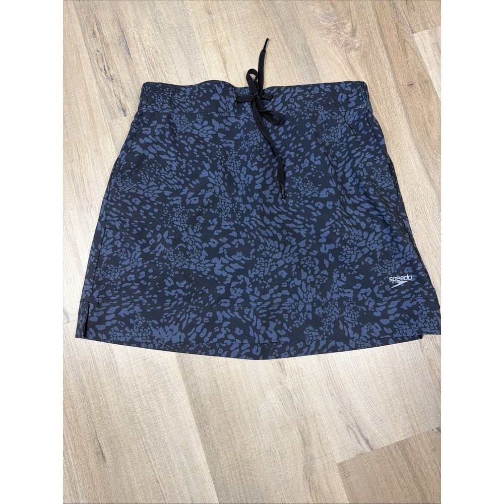 Speedo Swim Skort Small NWOT UPF 50+ Woven Built In Shorts Lightweight